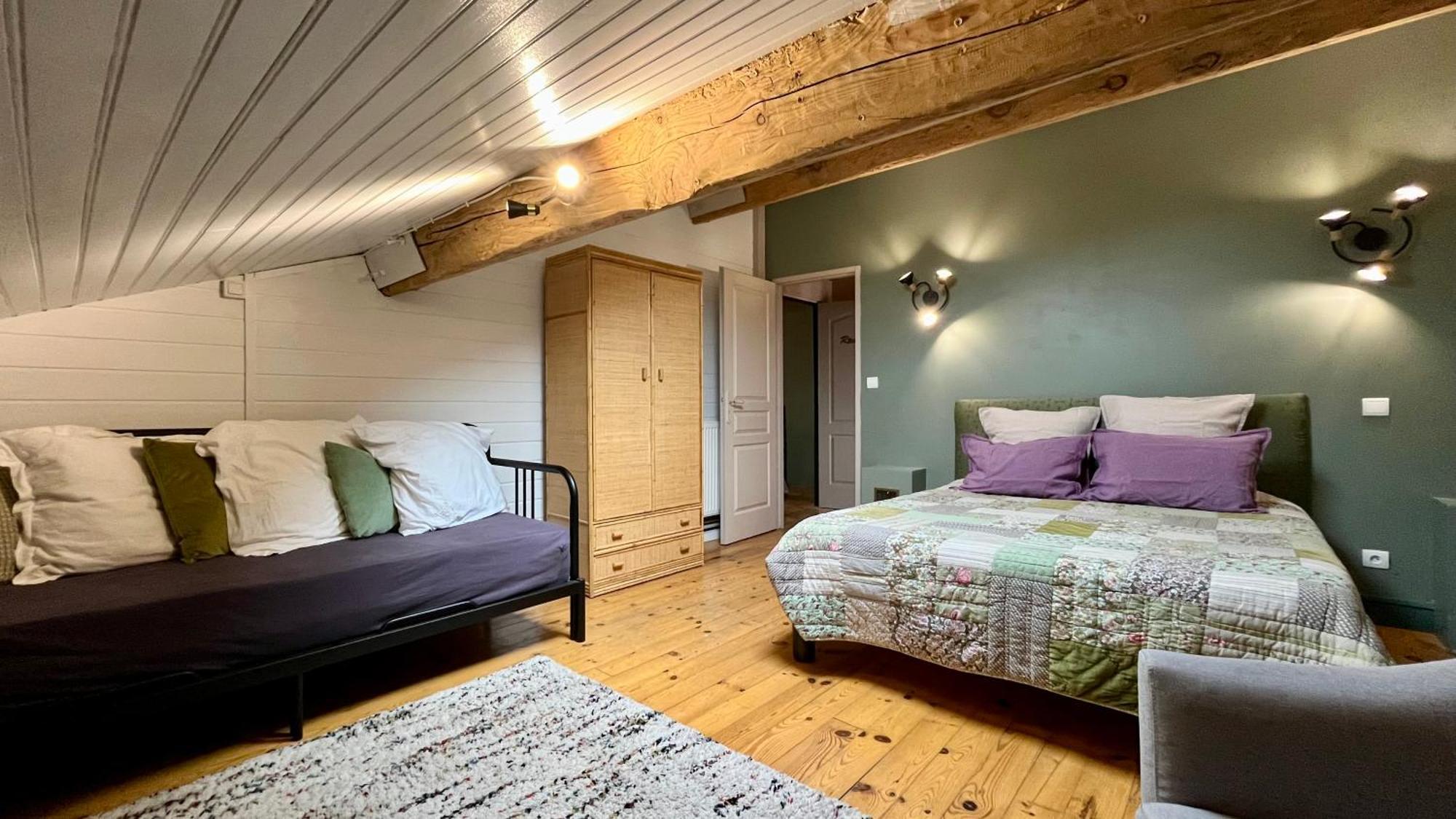 Aux Belles Vacances - Adults Only Caux-et-Sauzens Quarto foto